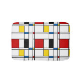 De Stijl Pattern Badmat (Voorkant)