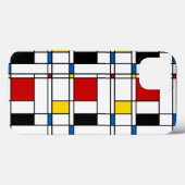 De Stijl Pattern Case-Mate iPhone Case (Achterkant (horizontaal))