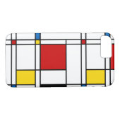 De Stijl Pattern Case-Mate iPhone Case (Achterkant (Horizontaal))