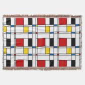 De Stijl Pattern Deken (Voorkant)