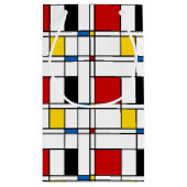 De Stijl Pattern Klein Cadeauzakje (Achterkant)