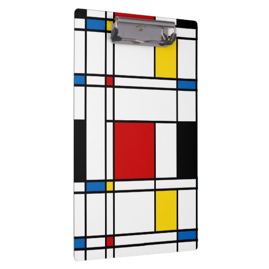 De Stijl Pattern Klembord (Rechts)