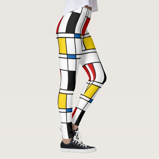 De Stijl Pattern Leggings (Rechts)