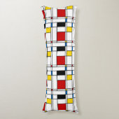 De Stijl Pattern Lichaamskussen (Voorkant Verticaal)