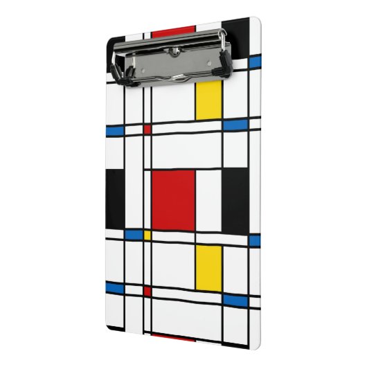 De Stijl Pattern Mini Klembord (Angled2)