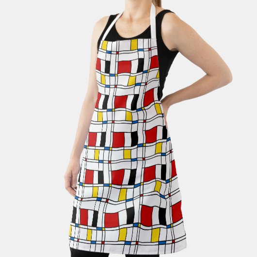 De Stijl Pattern Schort (Insitu)