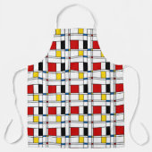 De Stijl Pattern Schort (Voorkant)