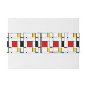 De Stijl Pattern Uitnodigingen Wikkel (Achterkant Voorbeeld)
