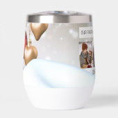 De stijl van de douanewaterfles: Stemless wijntuim (Voorkant)