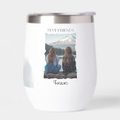 De stijl van de douanewaterfles: Stemless wijntuim (Links)