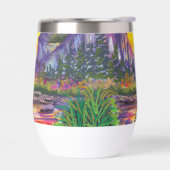 De stijl van de douanewaterfles: Stemless wijntuim (Links)