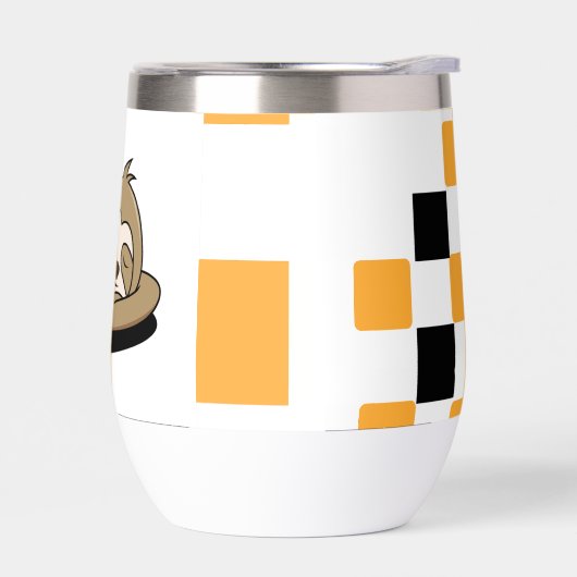 De stijl van de douanewaterfles: Stemless wijntuim (Links)
