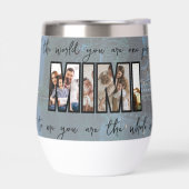 De stijl van de douanewaterfles: Stemless wijntuim (Links)