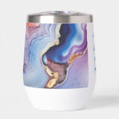 De stijl van de douanewaterfles: Stemless wijntuim (Voorkant)