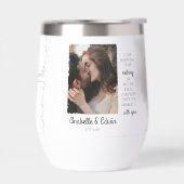 De stijl van de douanewaterfles: Stemless wijntuim (Links)