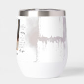 De stijl van de douanewaterfles: Stemless wijntuim (Achterkant)