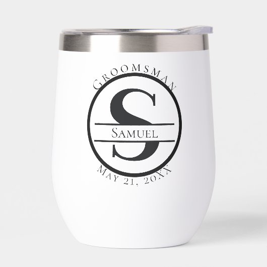 De stijl van de douanewaterfles: Stemless wijntuim (Links)