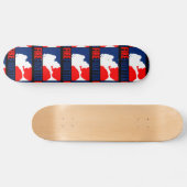 De stijl van de Firefighter Graphic League Skateboard (Horizontaal)