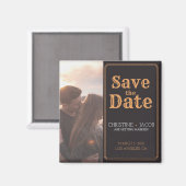 De  stijl van de Foto van de douane sparen de Datu Magneet (Voorkant / Achterkant)