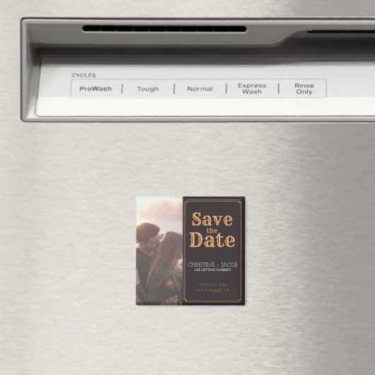 De stijl van de Foto van de douane sparen de Datu Magneet (Insitu (Vaatwasser))