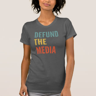 De stijl van de Retro van Media instellen T-shirt