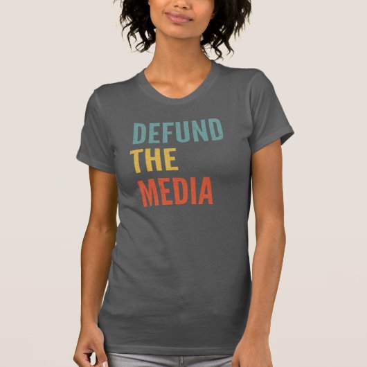 De  stijl van de Retro van Media instellen T-shirt (Voorkant)
