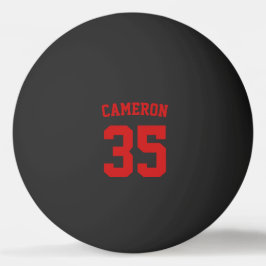 De Stijl van de Varsiteit van het porty Gepersonal Pingpongbal