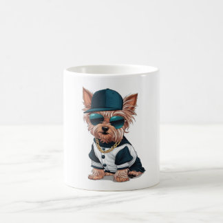 De stijl van de Yorkshire Terrier Koffiemok