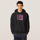 De  stijl van die moderne dans-levensretrant hoodie (Voorkant volledig)