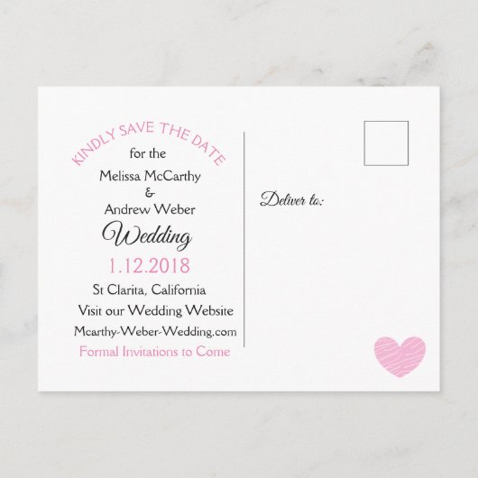 De Stijl van het Chalkboard sparen de briefkaarten (Achterkant)