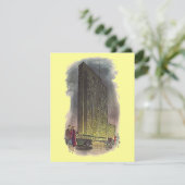 De Stijl van het Deco van de terugkeer Bewegde Aan Aankondiging (Staand voorkant)