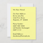 De Stijl van het Deco van de terugkeer Bewegde Aan Aankondiging (Achterkant)