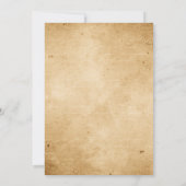 De Stijl van het Poster Sepia sparen de Datum Save The Date (Achterkant)