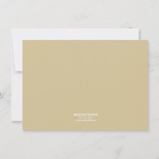 De stijl van het Telegram sparen de Datum Save The Date (Achterkant)