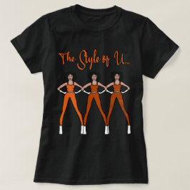 De stijl van U (verbrand oranje) T-shirt