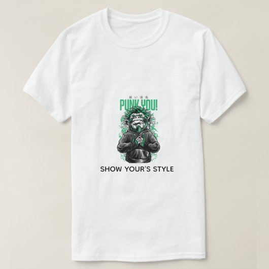 DE STIJL VAN UW SHOW T-SHIRT (Design voorkant)