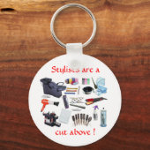 De stijlen zijn een, besnoeiing hierboven - sleute sleutelhanger (Voorkant)