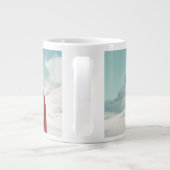 De stijlvolle Avian Adventurer Grote Koffiekop (Achterkant)