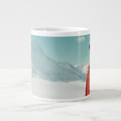 De stijlvolle Avian Adventurer Grote Koffiekop (Voorkant)