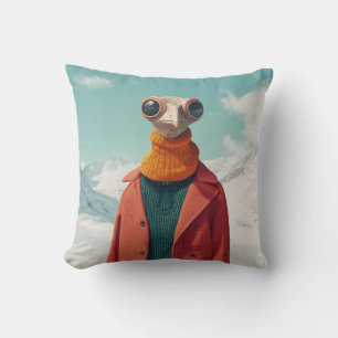 De stijlvolle Avian Adventurer Kussen