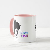 De stijlvolle Baddie Woman Mok (Voorkant links)