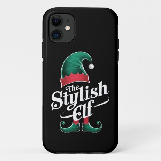 De stijlvolle Elf Group die kerstmis uit de famili Case-Mate iPhone Case (Achterkant)