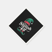 De stijlvolle Elf Group die kerstmis uit de famili Servet (Hoek)