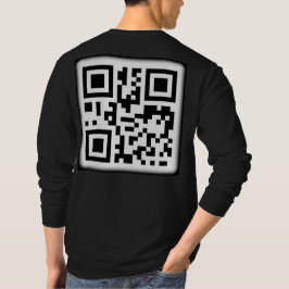 De stijlvolle QR-code T-Shirt