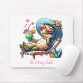 De stijlvolle schildpad Muismat (Met muis)