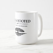 De Still & Rooted koffiemok (Voorkant rechts)