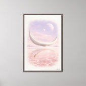 De Stille Aankomst Canvas Afdruk (Voorkant)