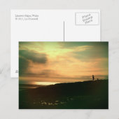 De stille Avond op de Beach Briefkaart (Voorkant / Achterkant)