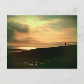 De stille Avond op de Beach Briefkaart