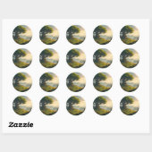 De Stille Boerderij -  Ronde Sticker (Vel)